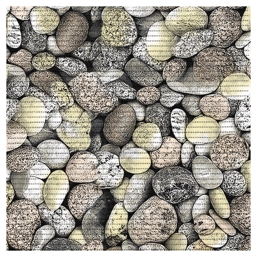 tapis mousse 0.65 cm - smarty galets - idmat