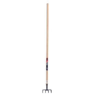 croc léger à douille 4 dents 15cm manche 130cm - spear & jackson