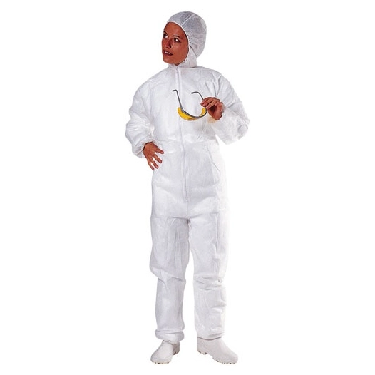 combinaison cagoule polypropylène taille xl - delta plus