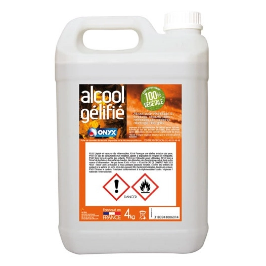 alcool gel bidon de 4kg - onyx