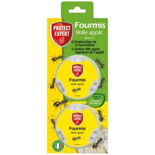 fourmis boite gel appât 2 x 10g - protect expert