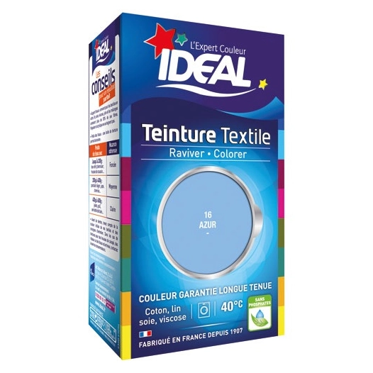 teinture idéal grand teint liquide - 40ml - azur - ideal