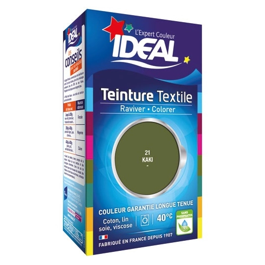 teinture idéal grand teint liquide - 40ml - kaki - ideal