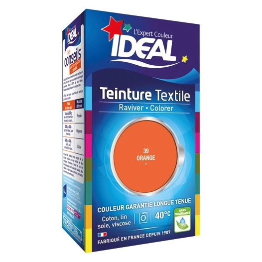 teinture liquide grand teint - 40 ml - orange - ideal