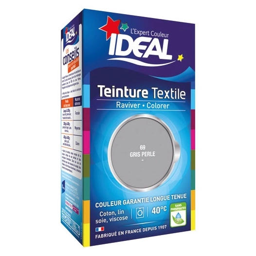 teinture liquide grand teint - 40 ml - gris perle - ideal