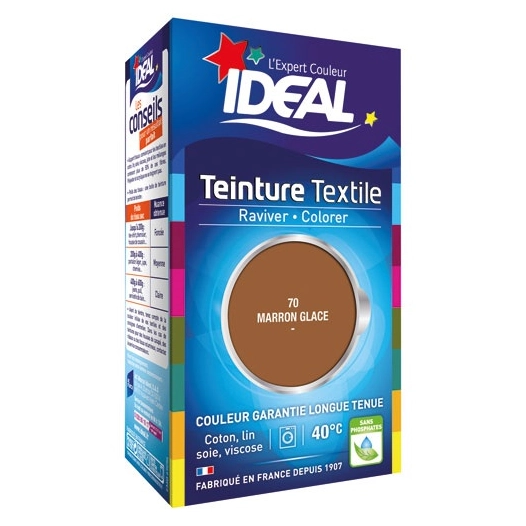 teinture liquide grand teint - 40 ml - marron glacé - ideal