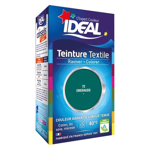 teinture liquide grand teint - 40 ml - émeraude - ideal