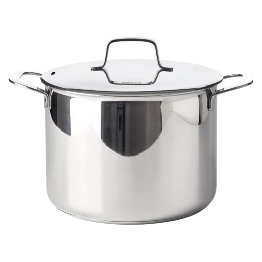 traiteur inox 24 cm + couvercle - maestro - beka