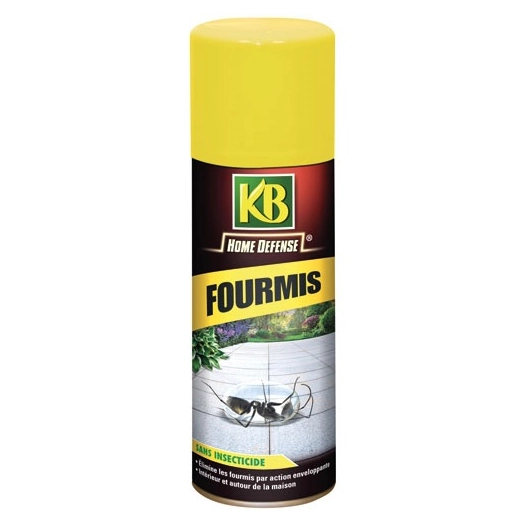 home défense aérosol fourmis sans insecticide 300ml - kb home defense