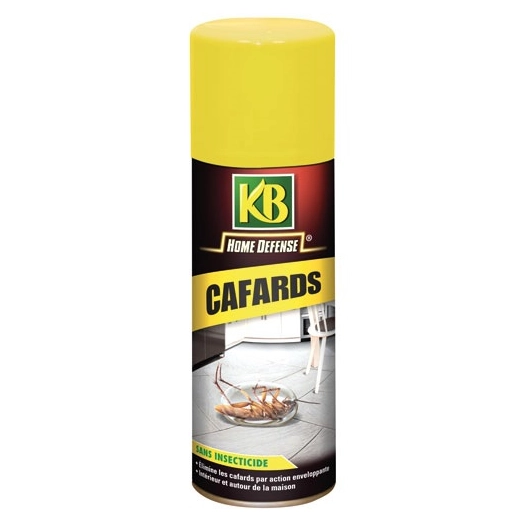 home défense aérosol cafards sans insecticide 300ml - kb home defense