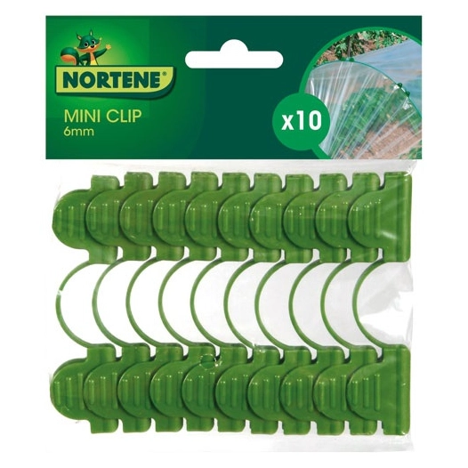 clip de fixation pour arceaux 6mm x10 - nortene