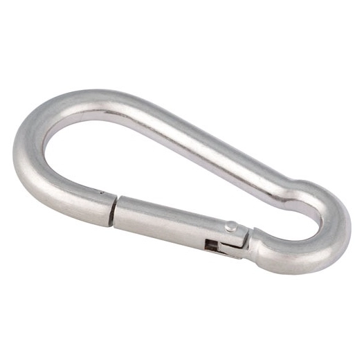 mousqueton inox 8mm lg 80mm x lg 40mm - jardiline