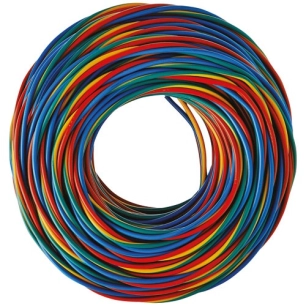 câble trifacil 3g2.5 vu 10 m rouge bleu violet - electraline