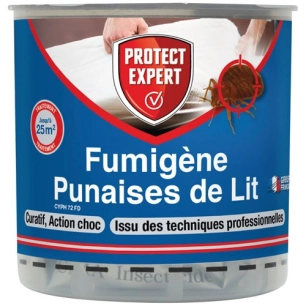 fumigene anti punaises de lit larves et acariens - protect expert