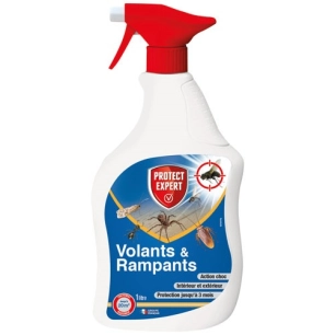 barrage insectes volants rampants pulvérisateur pae 1l - protect expert