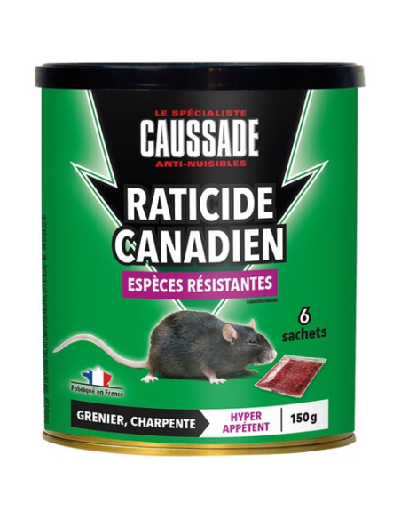 Raticide Céréales CAUSSADE Lutte efficace contre rongeurs - CAUSSADE