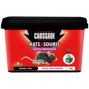 rats souris espèces résistantes 300g - caussade