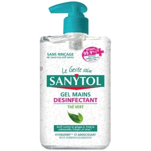sanytol gel désinfectant mains 250ml - sanytol