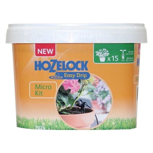 kit universel easy drip 4mm - hozelock