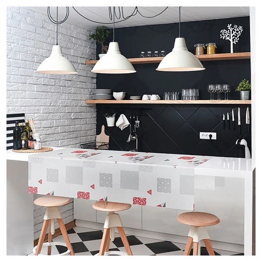 nappe fibranne bergamo pyramide rouge 15mx138cm - d-c-table