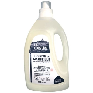 lessive de savon de marseille ecocert 1.5l - la corvette