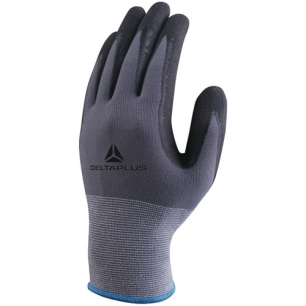 gant tricot polyamide paume nitrile/pu taille 7 - delta plus