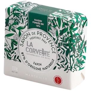 savon de provence sapin 100 g - la corvette