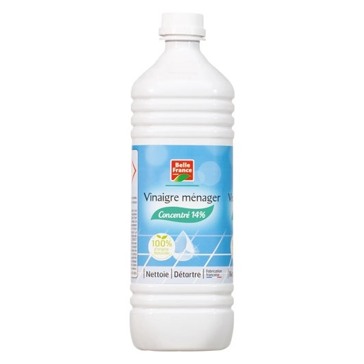 vinaigre ménager 14° 1 l - belle france