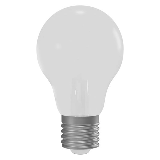 led dimmable milky standard e27 8w 1055lm chaud boite - maximus
