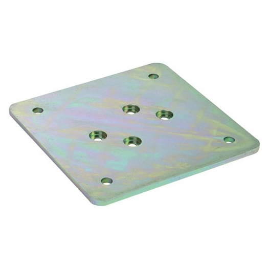 platine de fixation au sol f900 pour piquet p900 - decayeux