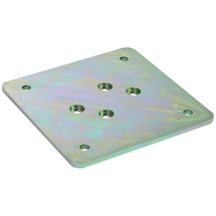 platine de fixation au sol f900 pour piquet p900 - decayeux