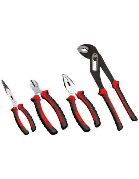 Jeu de 4 Pinces Professionnelles AMPRO Set de pinces professionnelles polyvalentes et durables - AMPRO
