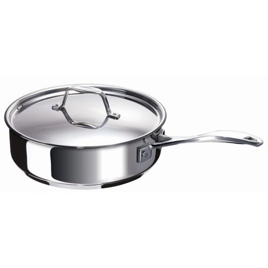 sauteuse inox 24 cm - chef - beka
