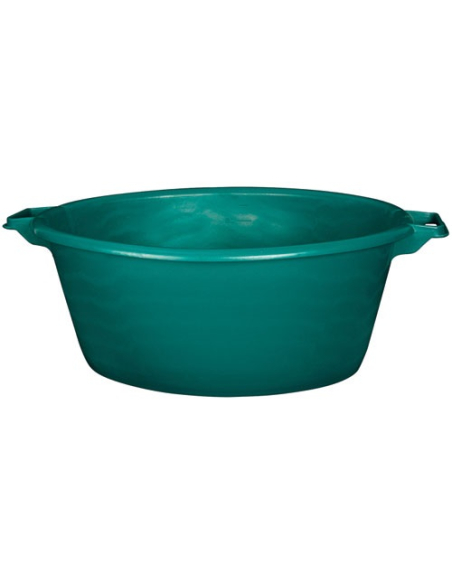 Baquet Oval Renforcé Vert 70L Grande capacité, robustesse et légèreté - ALUMINIUM ET PLASTIQ
