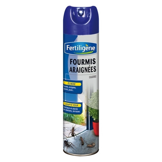 anti fourmis araignées aérosol 400ml - fertiligene