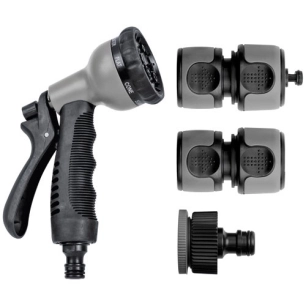 kit avec pistolet multifonctions raccords universel 13-19mm - techn