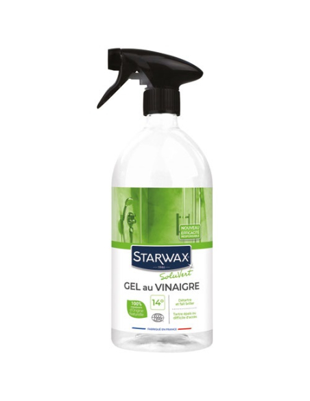 gel au vinaigre 14° spray 1l ecocert - starwax soluvert