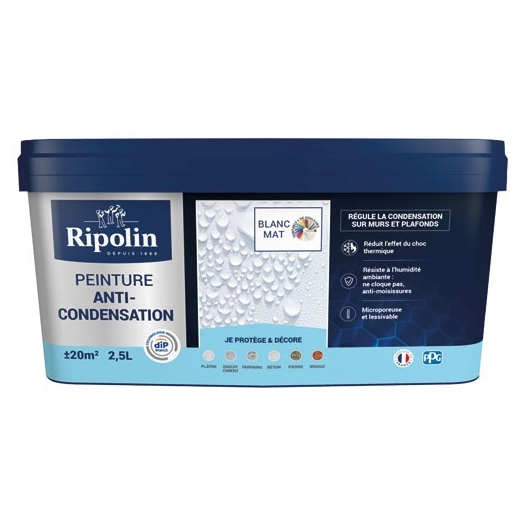 ripolin anti condensation blanc 2.5l - ripolin
