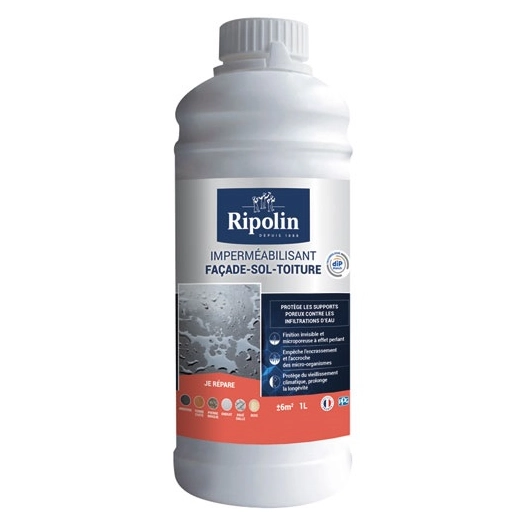 ripolin imper multi supports incolore 1l - ripolin