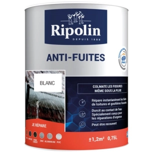 ripolin anti fuites blanc 0.75l - ripolin