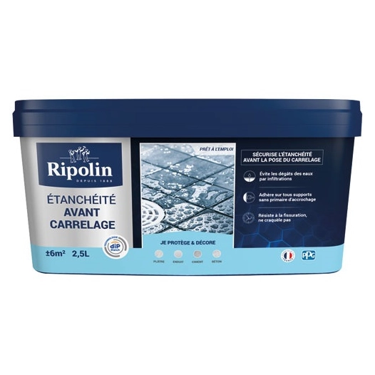 ripolin avant carrelage 2.5l - ripolin
