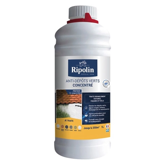 ripolin anti dépôts verts concentré incolore 1l - ripolin