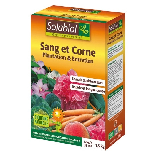 sang et corne 1.5kg - solabiol