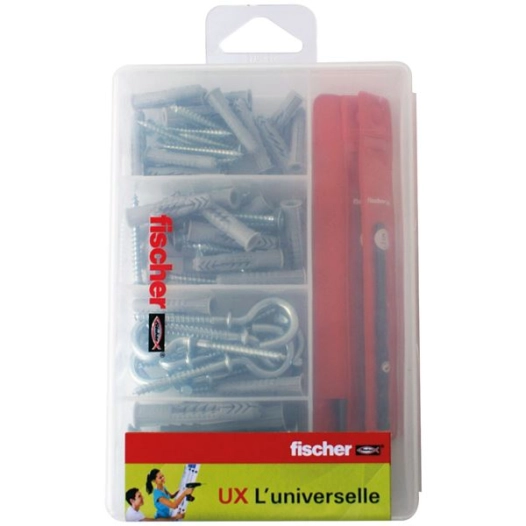 easy kit assortiement de chevilles - fischer