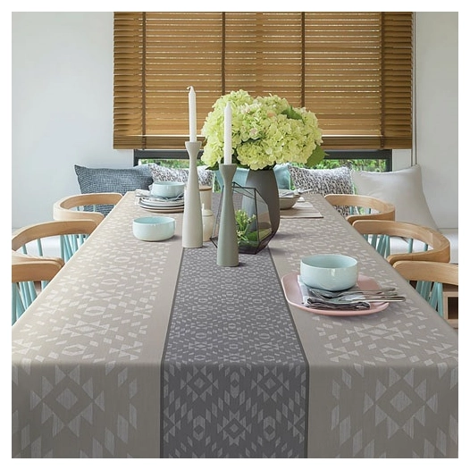 nappe manhattan talilo gris 20mx140cm - d-c-table