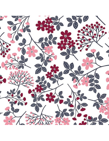 nappe noblessa toile cirée spring flowers 20mx140cm - noblessa