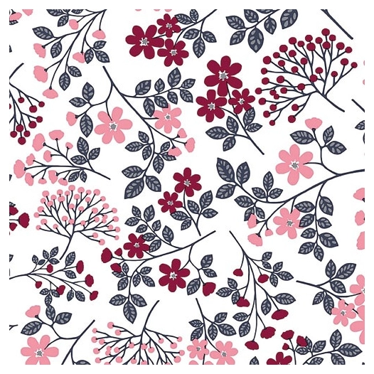 nappe noblessa toile cirée spring flowers 20mx140cm - noblessa