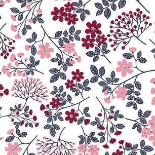 nappe noblessa toile cirée spring flowers 20mx140cm - noblessa