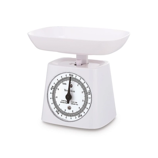 balance mecanique 14693 5kg bol amovible 0,5l blanc - terraillon