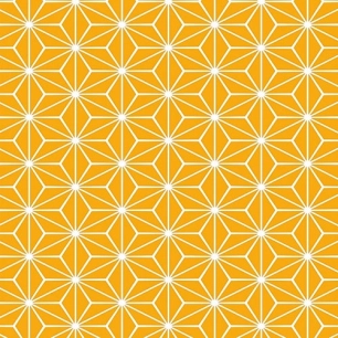 nappe noblessa toile cirée stars jaune 20mx140cm - noblessa